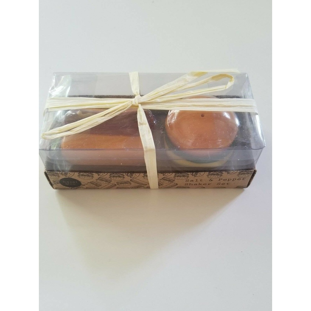 Pier 1 Imports Hot dog & Hamburger Salt & Pepper